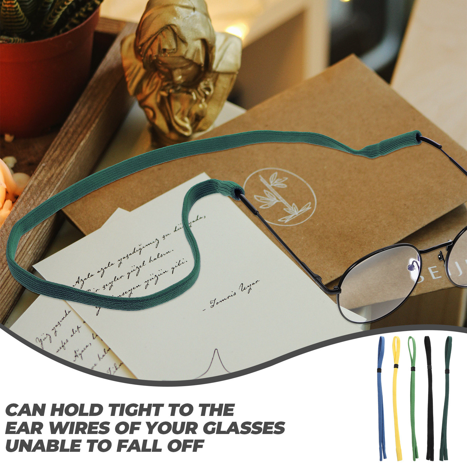 5 Buah Tali Kacamata Anti Seli - Sunglass Retainer Cord ulasan dan harga