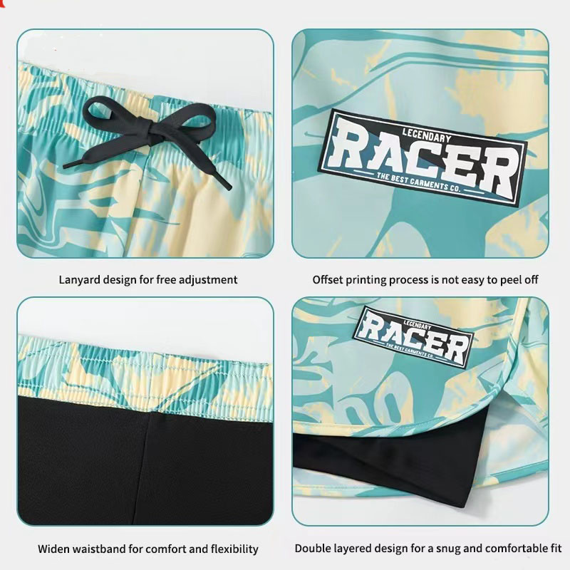 Celana renang lapisan ganda de - Swim Trunk Quick Dry ulasan dan harga